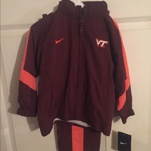 Virginia tech kids 2 Piece track suit